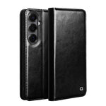Custodia per telefono in vera pelle QIALINO, For Samsung Galaxy S26+ 5G, For Samsung Galaxy S26 Ultra 5G, For Samsung Galaxy S26 5G, For Samsung Galaxy S25 5G, For Samsung Galaxy S25+ 5G, For Samsung Galaxy S25 Ultra 5G