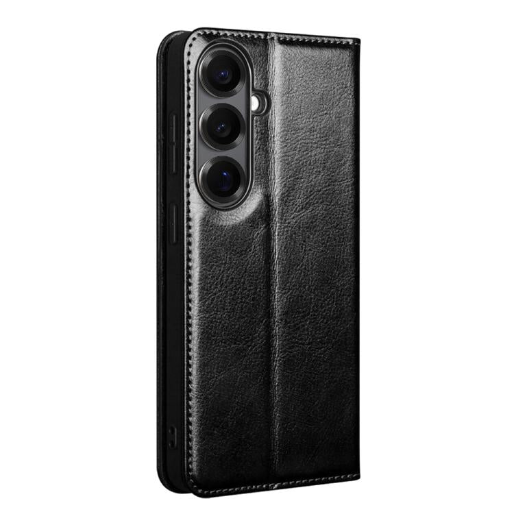 Custodia per telefono in vera pelle QIALINO, For Samsung Galaxy S26+ 5G, For Samsung Galaxy S26 Ultra 5G, For Samsung Galaxy S26 5G, For Samsung Galaxy S25 5G, For Samsung Galaxy S25+ 5G, For Samsung Galaxy S25 Ultra 5G