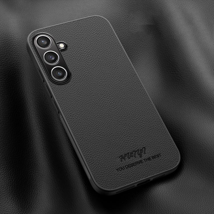 Custodia magnetica in pelle per telefono HUIYI, For Samsung Galaxy S25 Ultra 5G, For Samsung Galaxy S24 FE 5G, For Samsung Galaxy S20 FE