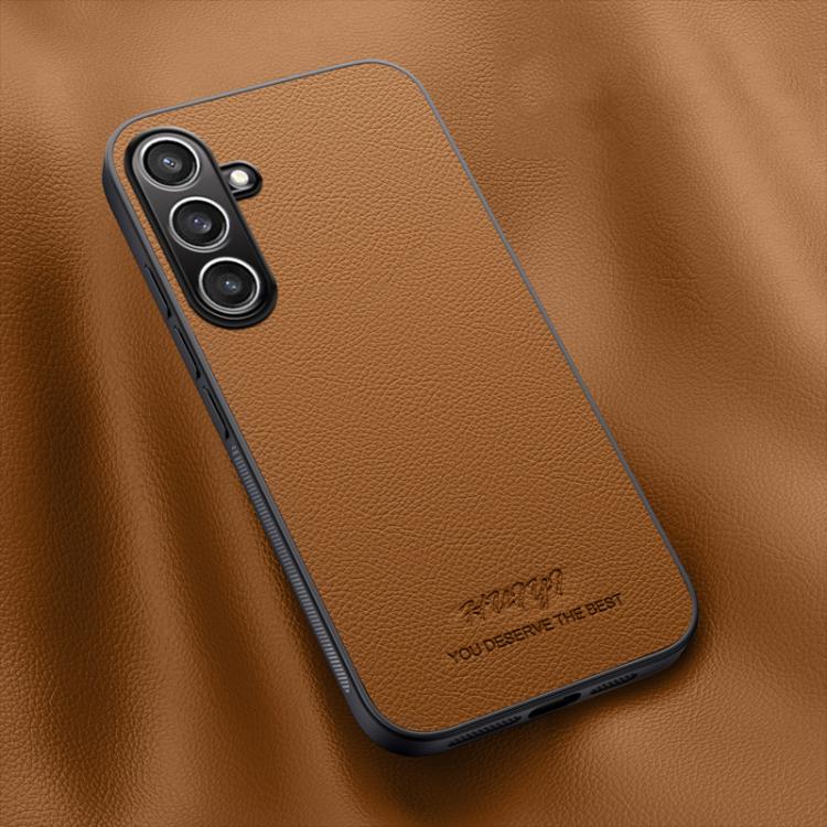 Custodia magnetica in pelle per telefono HUIYI, For Samsung Galaxy S25 Ultra 5G, For Samsung Galaxy S24 FE 5G, For Samsung Galaxy S20 FE