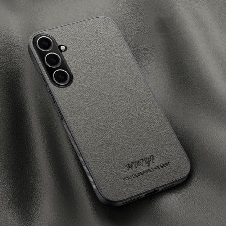 Custodia magnetica in pelle per telefono HUIYI, For Galaxy S25 FE 5G, For Samsung Galaxy S25 Edge 5G, For Samsung Galaxy S25 5G, For Samsung Galaxy S25+ 5G