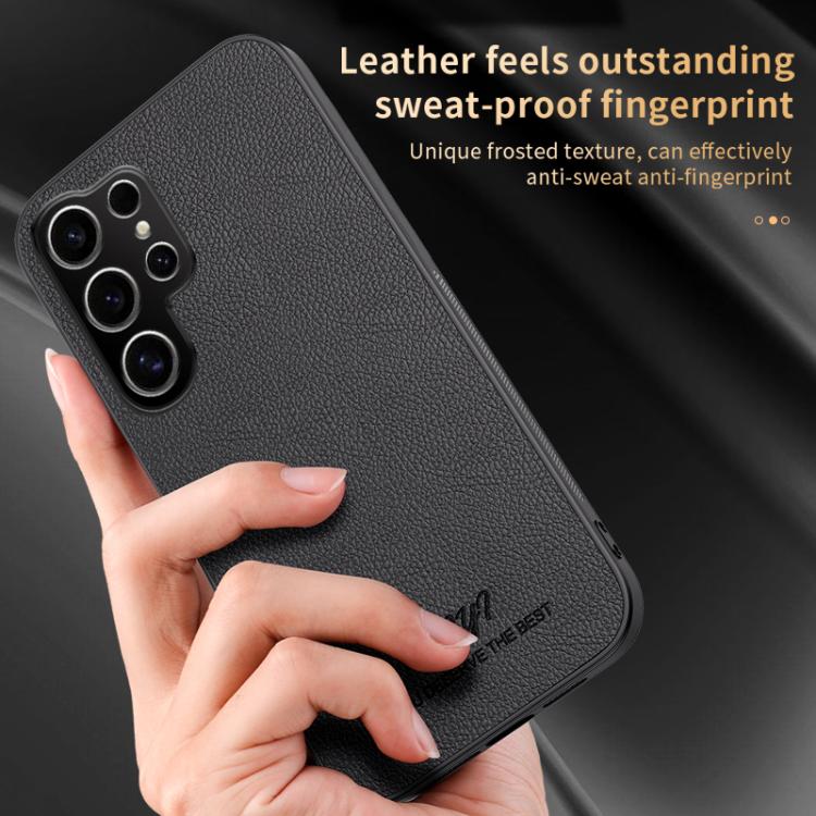 Custodia magnetica in pelle per telefono HUIYI, For Samsung Galaxy S25 Ultra 5G, For Samsung Galaxy S24 FE 5G, For Samsung Galaxy S20 FE