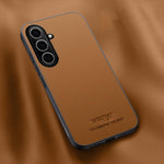 Custodia magnetica in pelle per telefono HUIYI, For Galaxy S26 FE 5G, For Galaxy S26+ 5G, For Galaxy S26 Ultra 5G, For Galaxy S26 5G