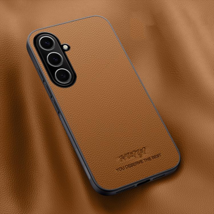 Custodia magnetica in pelle per telefono HUIYI, For Galaxy S26 FE 5G, For Galaxy S26+ 5G, For Galaxy S26 Ultra 5G, For Galaxy S26 5G