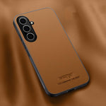 Custodia magnetica in pelle per telefono HUIYI, For Galaxy S26 FE 5G, For Galaxy S26+ 5G, For Galaxy S26 Ultra 5G, For Galaxy S26 5G