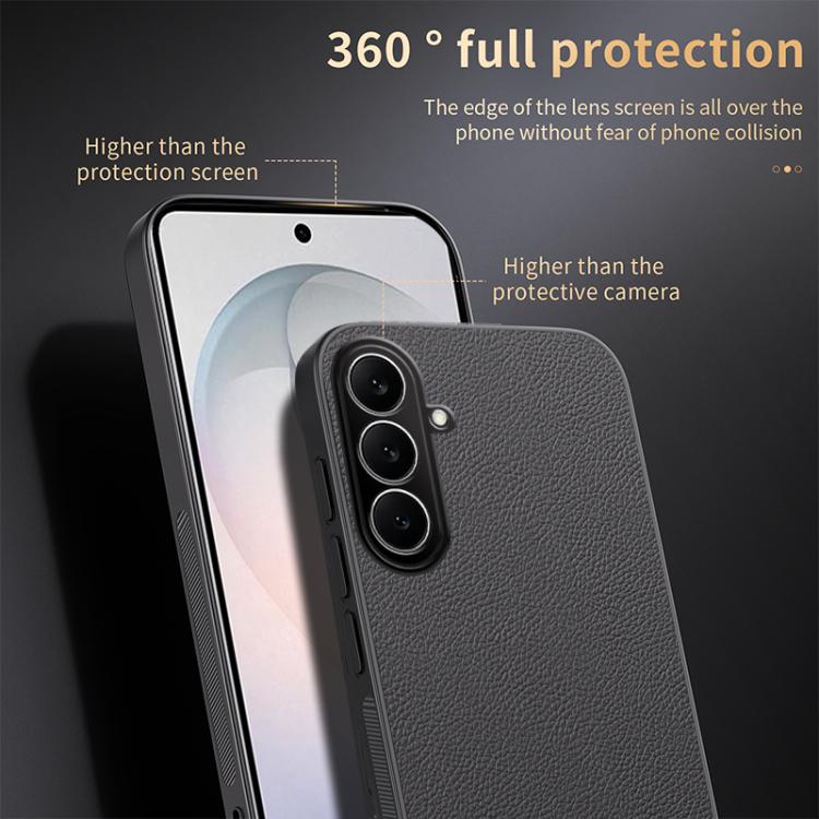 Custodia magnetica in pelle per telefono HUIYI, For Galaxy S26 FE 5G, For Galaxy S26+ 5G, For Galaxy S26 Ultra 5G, For Galaxy S26 5G