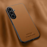 Custodia magnetica in pelle per telefono HUIYI, For Galaxy S26 FE 5G, For Galaxy S26+ 5G, For Galaxy S26 Ultra 5G, For Galaxy S26 5G