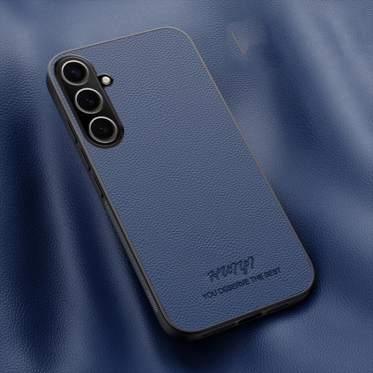 Custodia magnetica in pelle per telefono HUIYI, For Galaxy S25 FE 5G, For Samsung Galaxy S25 Edge 5G, For Samsung Galaxy S25 5G, For Samsung Galaxy S25+ 5G