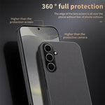 Custodia magnetica in pelle per telefono HUIYI, For Galaxy S25 FE 5G, For Samsung Galaxy S25 Edge 5G, For Samsung Galaxy S25 5G, For Samsung Galaxy S25+ 5G