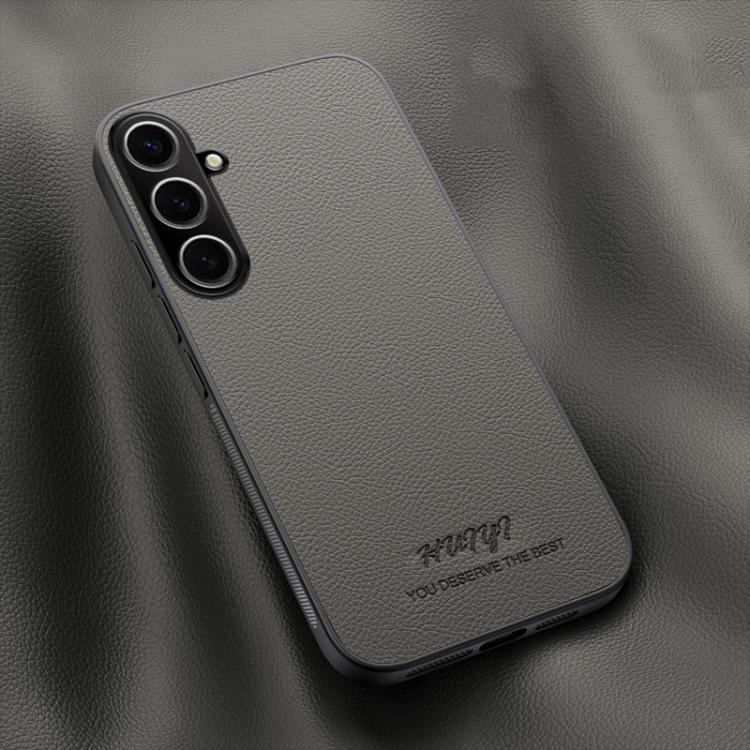 Custodia magnetica in pelle per telefono HUIYI, For Galaxy S25 FE 5G, For Samsung Galaxy S25 Edge 5G, For Samsung Galaxy S25 5G, For Samsung Galaxy S25+ 5G