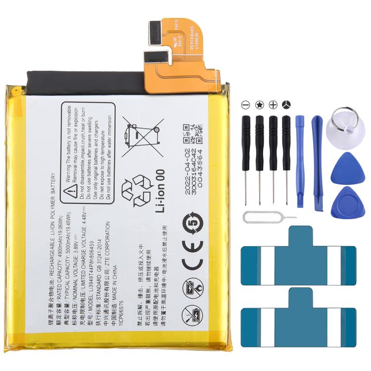 Battery Replacement, For ZTE Axon 60 / 60 Lite E6706ZTE-B 5000mAh, For ZTE Blade A34 / A54 GH6701-GH6702 5000mAh, For ZTE Nubia Z60 Ultra Li3959T45P8h816761 6000mAh, For ZTE Blade V50 Vita Li3852T44P8HA26650 5200mAh