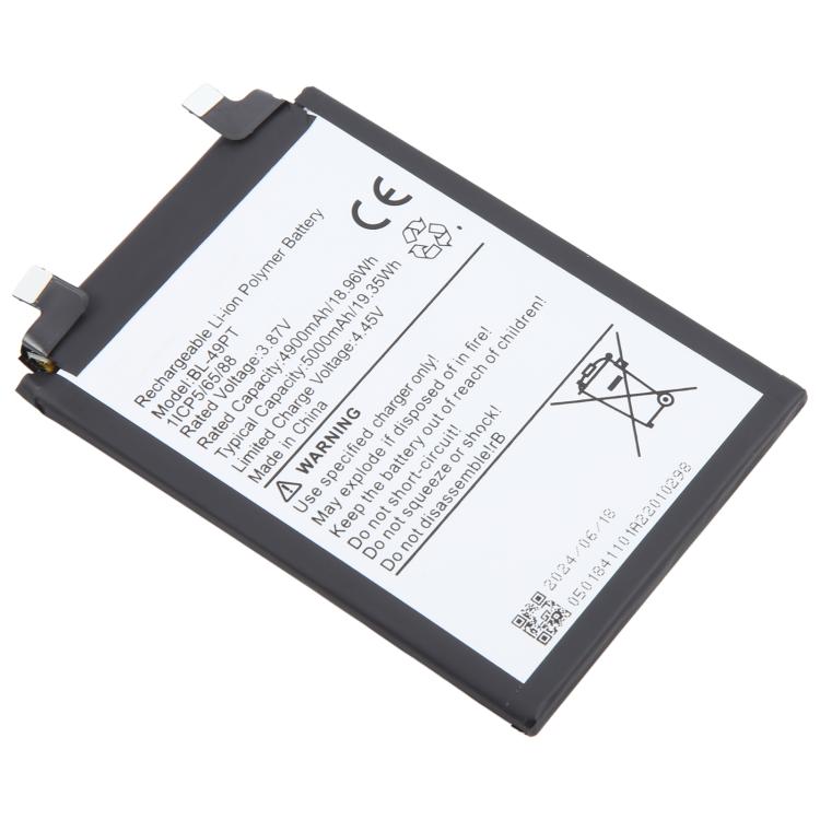 Sostituzione della batteria, For Infinix Note 30 BL-49PT 5000mAh, For Infinix Hot 20 5G X666 BL-49HX 5000mAh, For lnfinix Note 12 Vip X672 BL-44FX 2250mAh, For Infinix Smart HD 2021 X612B X612 BL-49IT 5000mAh, For lnfinix BL-49MT 4900mAh