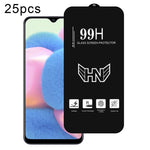 25 pezzi di pellicola in vetro temperato a schermo intero con grande arco in alluminio, For Samsung Galaxy A42 5G, For Samsung Galaxy A71 5G UW, For Samsung Galaxy A Quantum, For Samsung Galaxy A21s, For Samsung Galaxy A51 5G UW, For Samsung Galaxy A71...