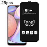 25 pezzi di pellicola in vetro temperato a schermo intero con grande arco in alluminio, For Samsung Galaxy A42 5G, For Samsung Galaxy A71 5G UW, For Samsung Galaxy A Quantum, For Samsung Galaxy A21s, For Samsung Galaxy A51 5G UW, For Samsung Galaxy A71...