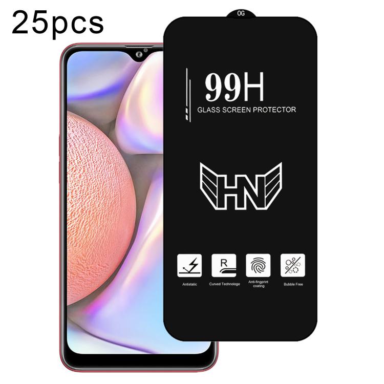 25 pezzi di pellicola in vetro temperato a schermo intero con grande arco in alluminio, For Samsung Galaxy A42 5G, For Samsung Galaxy A71 5G UW, For Samsung Galaxy A Quantum, For Samsung Galaxy A21s, For Samsung Galaxy A51 5G UW, For Samsung Galaxy A71...
