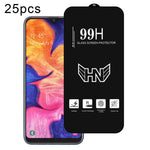 25 pezzi di pellicola in vetro temperato a schermo intero con grande arco in alluminio, For Samsung Galaxy A42 5G, For Samsung Galaxy A71 5G UW, For Samsung Galaxy A Quantum, For Samsung Galaxy A21s, For Samsung Galaxy A51 5G UW, For Samsung Galaxy A71...