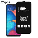 25 pezzi di pellicola in vetro temperato a schermo intero con grande arco in alluminio, For Samsung Galaxy A42 5G, For Samsung Galaxy A71 5G UW, For Samsung Galaxy A Quantum, For Samsung Galaxy A21s, For Samsung Galaxy A51 5G UW, For Samsung Galaxy A71...