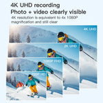H88 4K Mini Sports Camera WiFi con Obiettivo 120°
