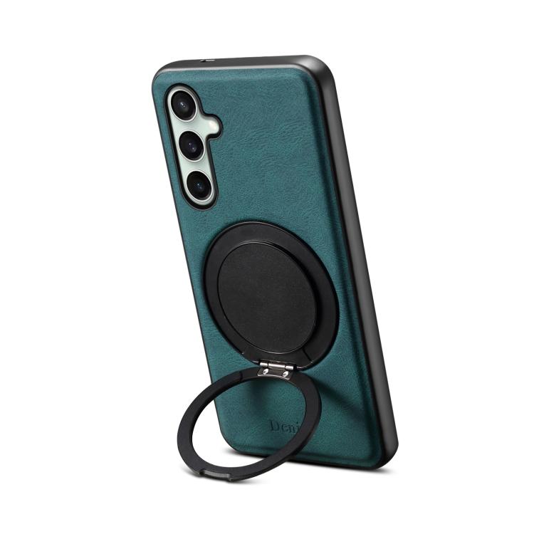 Custodia per telefono Denior A14 Skin Feel con supporto rotante MagSafe, For Samsung Galaxy S26 Ultra 5G, For Samsung Galaxy S25 5G, For Samsung Galaxy S25+ 5G, For Samsung Galaxy S25 Ultra 5G, For Samsung Galaxy S24 FE 5G, For Samsung Galaxy S24+ 5G  ...