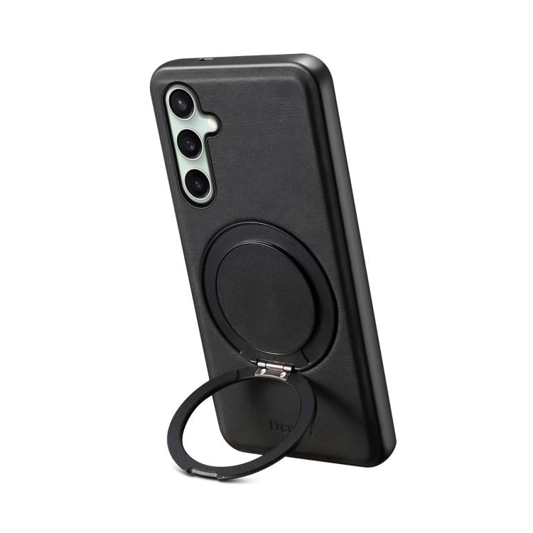 Custodia per telefono Denior A14 Skin Feel con supporto rotante MagSafe, For Samsung Galaxy S26 Ultra 5G, For Samsung Galaxy S25 5G, For Samsung Galaxy S25+ 5G, For Samsung Galaxy S25 Ultra 5G, For Samsung Galaxy S24 FE 5G, For Samsung Galaxy S24+ 5G  ...