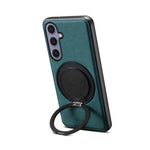 Custodia per telefono Denior A14 Skin Feel con supporto rotante MagSafe, For Samsung Galaxy S26 Ultra 5G, For Samsung Galaxy S25 5G, For Samsung Galaxy S25+ 5G, For Samsung Galaxy S25 Ultra 5G, For Samsung Galaxy S24 FE 5G, For Samsung Galaxy S24+ 5G  ...
