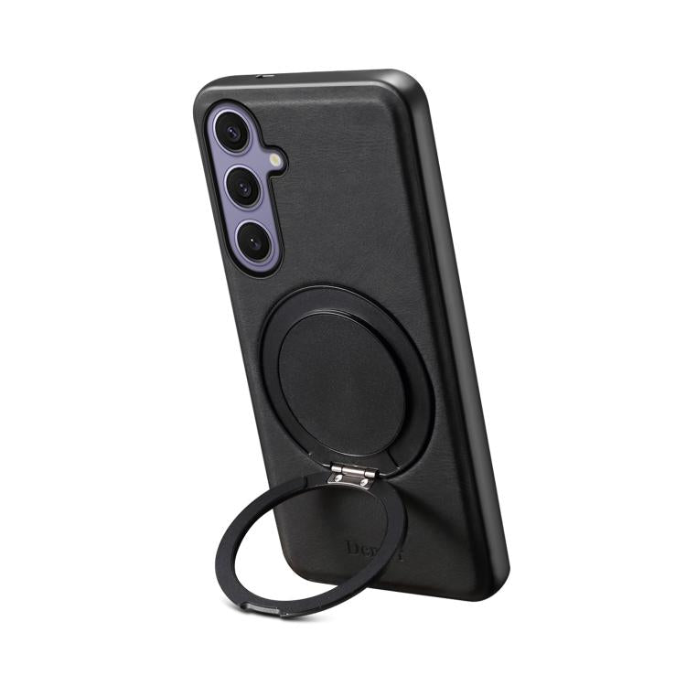 Custodia per telefono Denior A14 Skin Feel con supporto rotante MagSafe, For Samsung Galaxy S26 Ultra 5G, For Samsung Galaxy S25 5G, For Samsung Galaxy S25+ 5G, For Samsung Galaxy S25 Ultra 5G, For Samsung Galaxy S24 FE 5G, For Samsung Galaxy S24+ 5G  ...