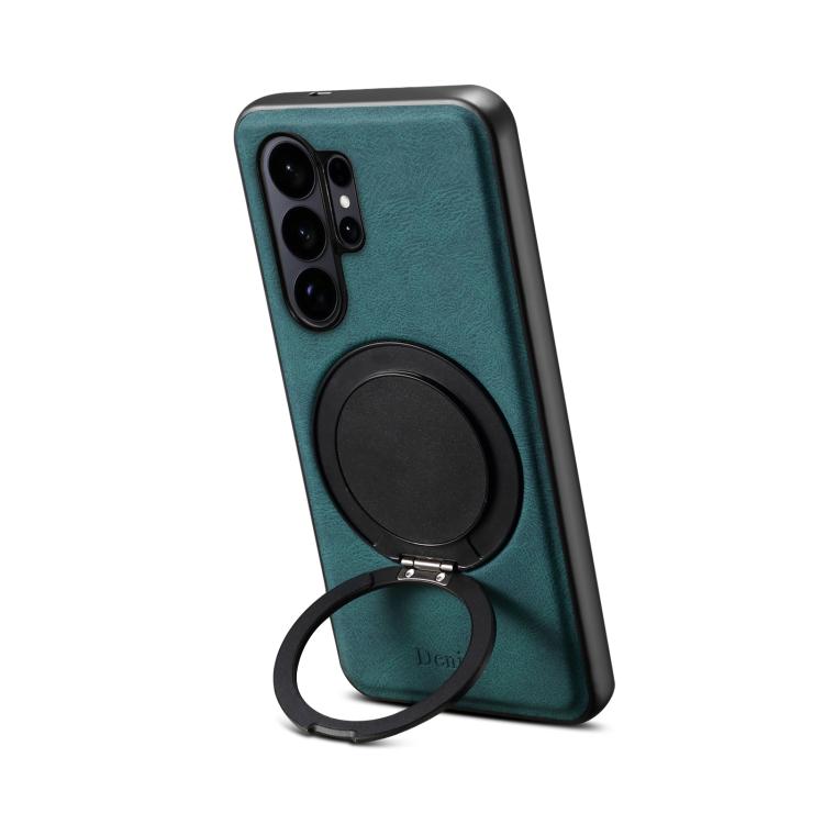 Custodia per telefono Denior A14 Skin Feel con supporto rotante MagSafe, For Samsung Galaxy S26 Ultra 5G, For Samsung Galaxy S25 5G, For Samsung Galaxy S25+ 5G, For Samsung Galaxy S25 Ultra 5G, For Samsung Galaxy S24 FE 5G, For Samsung Galaxy S24+ 5G  ...