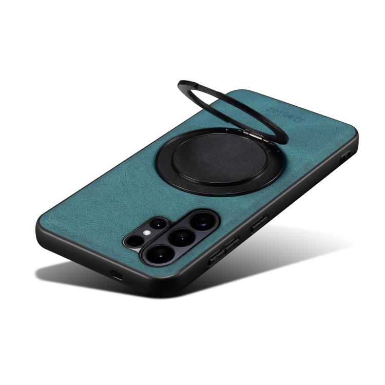 Custodia per telefono Denior A14 Skin Feel con supporto rotante MagSafe, For Samsung Galaxy S26 Ultra 5G, For Samsung Galaxy S25 5G, For Samsung Galaxy S25+ 5G, For Samsung Galaxy S25 Ultra 5G, For Samsung Galaxy S24 FE 5G, For Samsung Galaxy S24+ 5G  ...