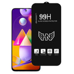 Pellicola in vetro temperato a schermo intero con grande arco in alluminio, For Samsung Galaxy M02s, For Samsung Galaxy M12, For Samsung Galaxy M12 India, For Samsung Galaxy M31 Prime, For Samsung Galaxy M21s, For Samsung Galaxy M31s                   ...