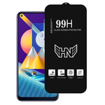 Pellicola in vetro temperato a schermo intero con grande arco in alluminio, For Samsung Galaxy M02s, For Samsung Galaxy M12, For Samsung Galaxy M12 India, For Samsung Galaxy M31 Prime, For Samsung Galaxy M21s, For Samsung Galaxy M31s                   ...