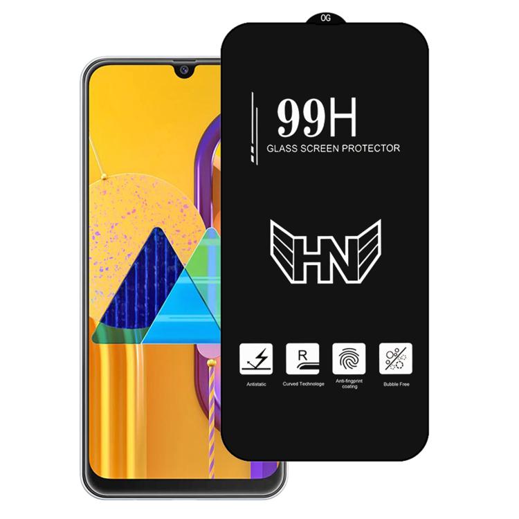 Pellicola in vetro temperato a schermo intero con grande arco in alluminio, For Samsung Galaxy M02s, For Samsung Galaxy M12, For Samsung Galaxy M12 India, For Samsung Galaxy M31 Prime, For Samsung Galaxy M21s, For Samsung Galaxy M31s                   ...