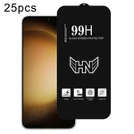 25 pezzi 0,18 mm di altezza in alluminio grande arco schermo intero pellicola in vetro temperato, supporto sblocco impronta digitale, For Samsung Galaxy S26+ 5G, For Samsung Galaxy S26 Edge 5G, For Samsung Galaxy S26 Ultra 5G, For Samsung Galaxy S26 5G...