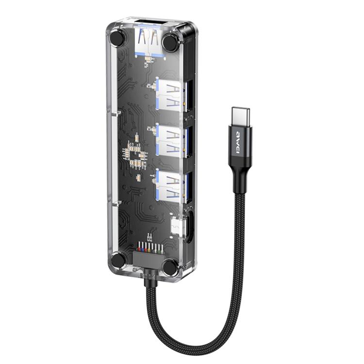 Adattatore HUB 4 in 1 Tipo-C a USB 3.0 x4