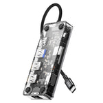 Adattatore Hub USB-C 9 in 1 con HDMI, VGA, USB, RJ45