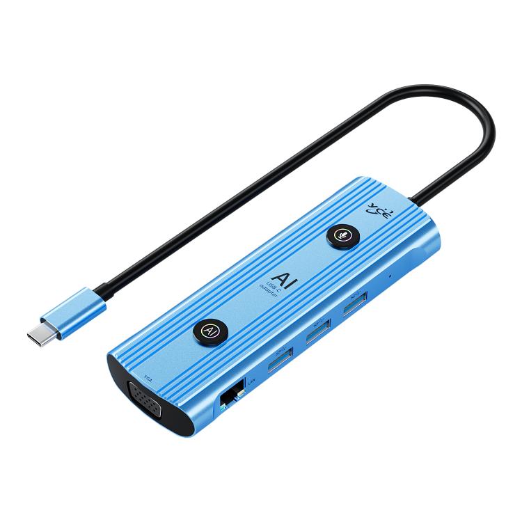 Hub USB-C 12 in 1 YCE V172 con docking station