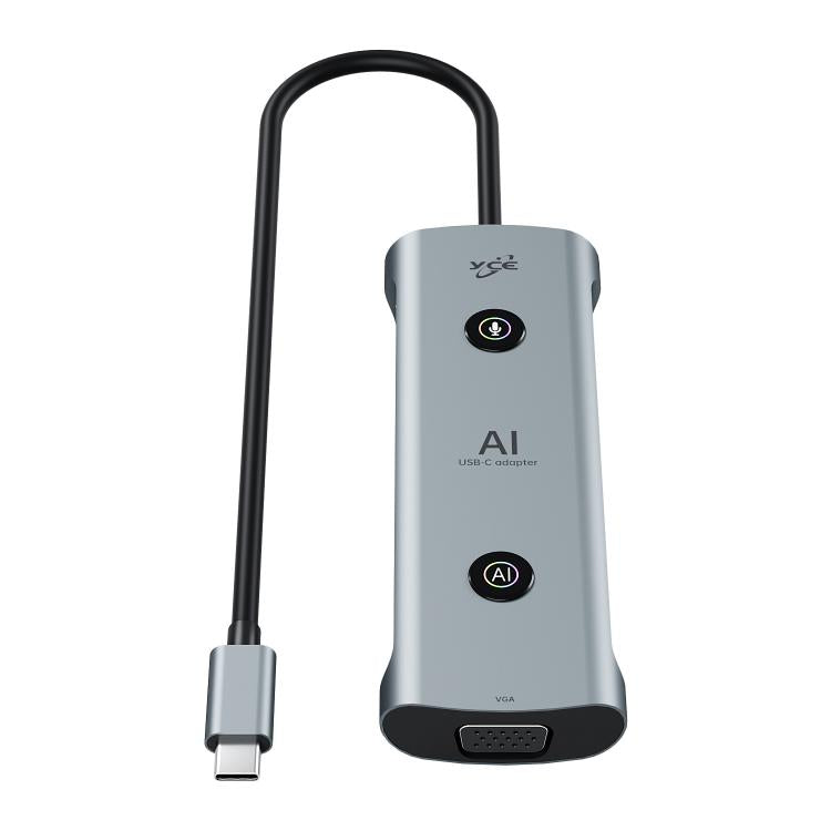 Hub USB-C 13 in 1 con docking station e AI