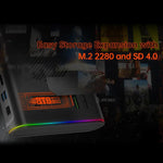 ONE-NETBOOK OneXGPU2 AMD Radeon RX 7800M 12GB Dock di espansione portatile, OneXGPU2