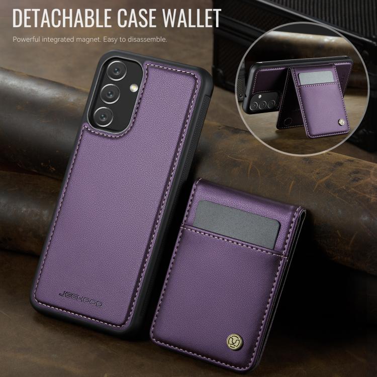 JEEHOOD J06 Custodia per telefono in PU con porta carte RFID MagSafe in stile britannico, For Samsung Galaxy A34 5G, For Samsung Galaxy A53 5G, For Samsung Galaxy A33 5G, For Samsung Galaxy A13 4G