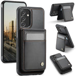 JEEHOOD J06 Custodia per telefono in PU con porta carte RFID MagSafe in stile britannico, For Samsung Galaxy A34 5G, For Samsung Galaxy A53 5G, For Samsung Galaxy A33 5G, For Samsung Galaxy A13 4G