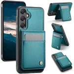 JEEHOOD J06 Custodia per telefono in PU con porta carte RFID MagSafe in stile britannico, For Samsung Galaxy A35, For Samsung Galaxy A15, For Samsung Galaxy A25 5G, For Samsung Galaxy A23 4G / 5G