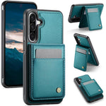 JEEHOOD J06 Custodia per telefono in PU con porta carte RFID MagSafe in stile britannico, For Samsung Galaxy A26 5G, For Samsung Galaxy A36, For Samsung Galaxy A16 5G, For Samsung Galaxy A55 5G