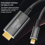 Cavo adattatore awei CL-213L da 8 pin a HDMI 1080P HD, CL-213L