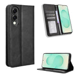 Custodia per telefono in pelle con texture retrò e fibbia magnetica, For Samsung Galaxy S26+ 5G, For Samsung Galaxy S26 Ultra 5G, For Samsung Galaxy S26 5G, For Samsung Galaxy S25 FE 5G, For Samsung Galaxy S25 Edge 5G, For Samsung Galaxy S25 5G
