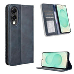 Custodia per telefono in pelle con texture retrò e fibbia magnetica, For Samsung Galaxy S26+ 5G, For Samsung Galaxy S26 Ultra 5G, For Samsung Galaxy S26 5G, For Samsung Galaxy S25 FE 5G, For Samsung Galaxy S25 Edge 5G, For Samsung Galaxy S25 5G