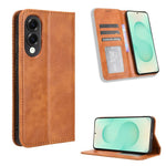Custodia per telefono in pelle con texture retrò e fibbia magnetica, For Samsung Galaxy S26+ 5G, For Samsung Galaxy S26 Ultra 5G, For Samsung Galaxy S26 5G, For Samsung Galaxy S25 FE 5G, For Samsung Galaxy S25 Edge 5G, For Samsung Galaxy S25 5G