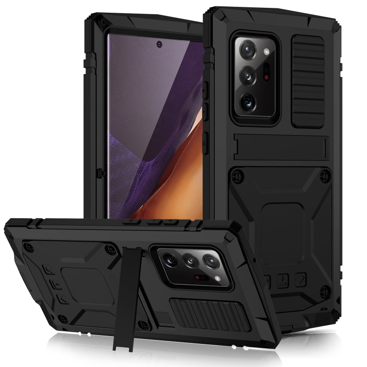 Custodia protettiva metallo e silicone per Galaxy Note20 Ultra