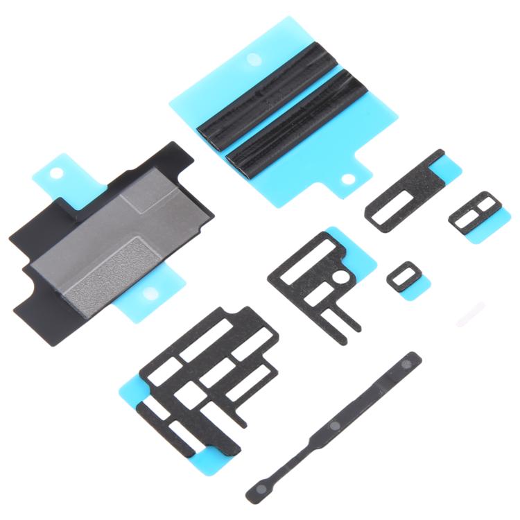 10 set di adesivi dissipatore di calore scheda madre + cuscinetti in schiuma spugnosa FPC, For iPhone 16 Pro Max, For iPhone 16 Pro, For iPhone 16 Plus, For iPhone 16.