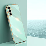 Custodia per telefono in TPU elettroplaccato 6D con bordo dritto XINLI, For Samsung Galaxy A56 5G, For Samsung Galaxy A26 5G, For Samsung Galaxy A36 5G
