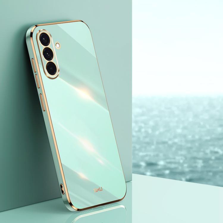 Custodia per telefono in TPU elettroplaccato 6D con bordo dritto XINLI, For Samsung Galaxy A56 5G, For Samsung Galaxy A26 5G, For Samsung Galaxy A36 5G