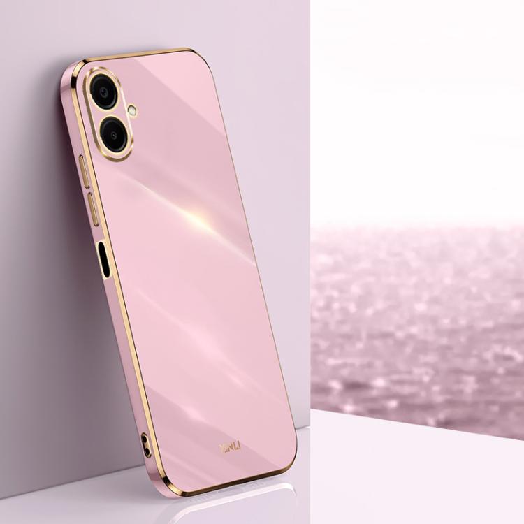 Custodia per telefono in TPU elettroplaccato 6D con bordo dritto XINLI, For Galaxy A57 5G, For Galaxy A37 5G, For Samsung Galaxy A07 5G
